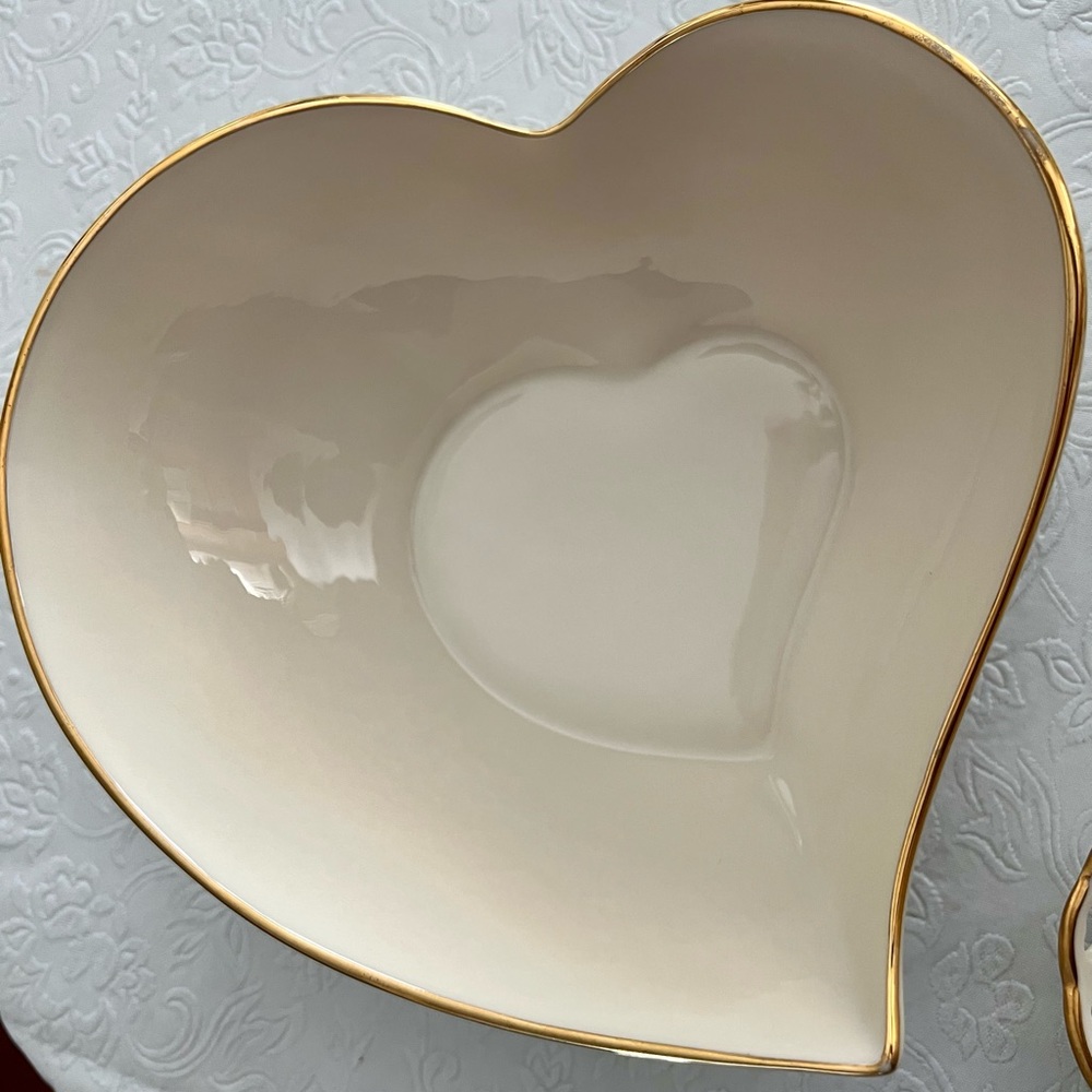 Authentic Lenox Heart Bowl